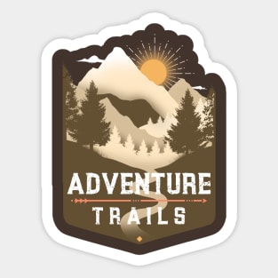 Adventure Trails # 1 Sticker